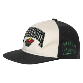 Minnesota Wild dětská čepice baseballová kšiltovka NHL Flatbrim Arch Deadstock Snapback