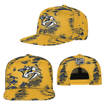 Nashville Predators dětská čepice baseballová kšiltovka Dynamics Flat Brim Snapback