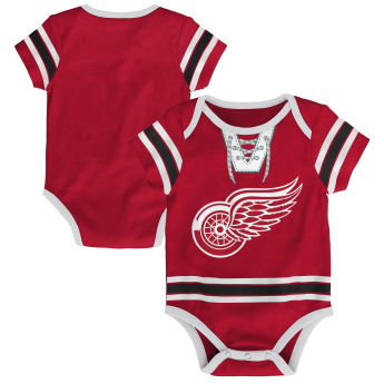Detroit Red Wings dětské body NHL Hockey Pro Creeper – Blank