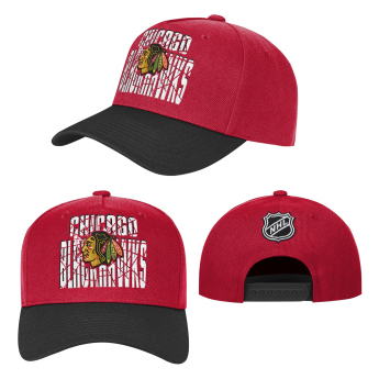 Chicago Blackhawks dětská čepice baseballová kšiltovka NHL Icebound Pro Crown