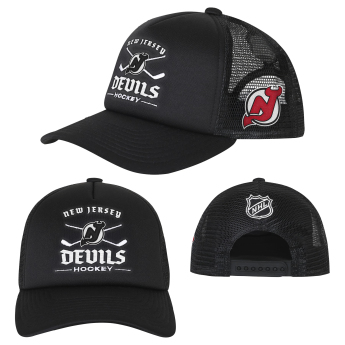 New Jersey Devils dětská čepice baseballová kšiltovka NHL Power Up Trucker