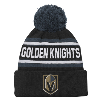 Vegas Golden Knights dětská zimní čepice NHL 3rd Jersey Jacquard Cuff Pom