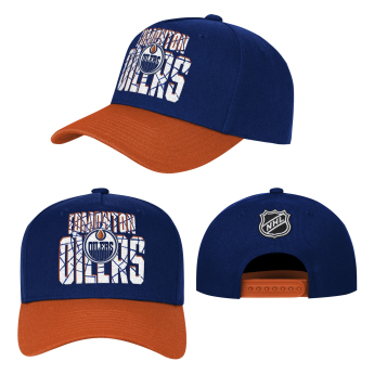 Edmonton Oilers dětská čepice baseballová kšiltovka NHL Icebound Pro Crown
