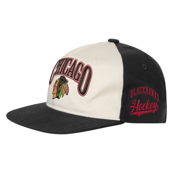 Chicago Blackhawks dětská čepice baseballová kšiltovka NHL Flatbrim Arch Deadstock Snapback