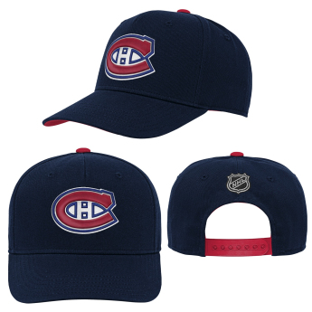 Montreal Canadiens dětská čepice baseballová kšiltovka NHL Precurved Snap
