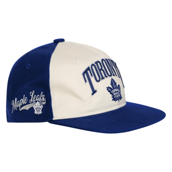 Toronto Maple Leafs dětská čepice baseballová kšiltovka NHL Flatbrim Arch Deadstock Snapback