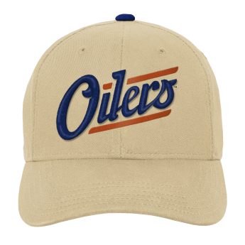Edmonton Oilers dětská čepice baseballová kšiltovka NHL 3rd Jersey Precurved Snap