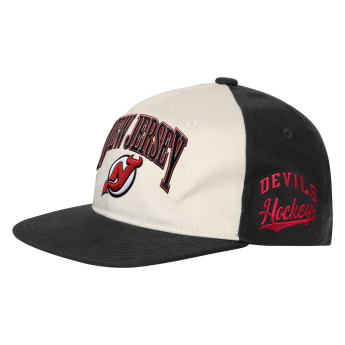 New Jersey Devils dětská čepice baseballová kšiltovka NHL Flatbrim Arch Deadstock Snapback