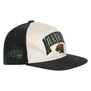 Minnesota Wild dětská čepice baseballová kšiltovka NHL Flatbrim Arch Deadstock Snapback
