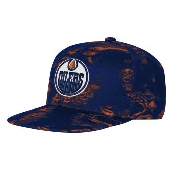 Edmonton Oilers dětská čepice baseballová kšiltovka NHL Dynamics Flat Brim Snapback