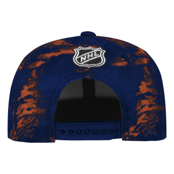 Edmonton Oilers dětská čepice baseballová kšiltovka NHL Dynamics Flat Brim Snapback