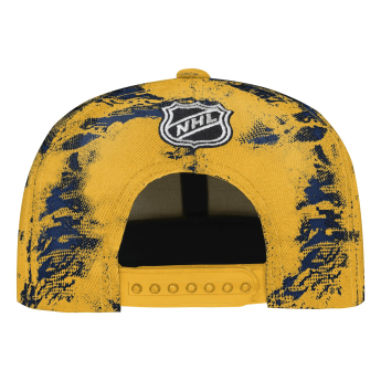 Nashville Predators dětská čepice baseballová kšiltovka Dynamics Flat Brim Snapback