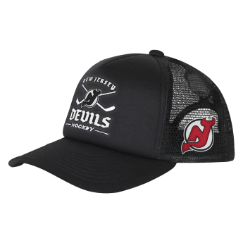 New Jersey Devils dětská čepice baseballová kšiltovka NHL Power Up Trucker