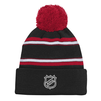 Carolina Hurricanes dětská zimní čepice NHL 3rd Jersey Jacquard Cuff Pom