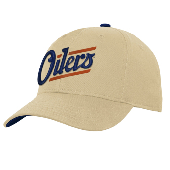 Dětská kšiltovka Edmonton Oilers NHL 3rd Jersey Precurved Snap