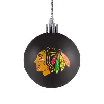 Chicago Blackhawks vánoční ozdoby NHL FOCO 12 Pack Ball Ornament Set