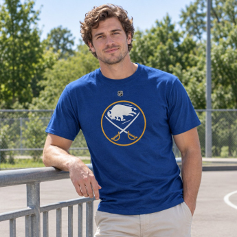 Buffalo Sabres pánské tričko Jeff Skinner #53 Stack Logo Name & Number