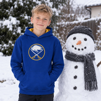 Buffalo Sabres dětská mikina s kapucí Prime Po Flc Hood -Home