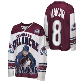 Colorado Avalanche dětské tričko Cale Makar #8 NHL Player Polyester Top