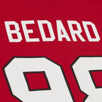 Chicago Blackhawks pánské tričko NHL Connor Bedard #98 N&N Classic Tee