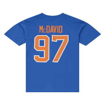 Edmonton Oilers pánské tričko NHL Connor McDavid #97 N&N Classic Tee