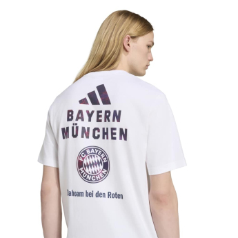 Bayern Mnichov pánské tričko Seasonal white