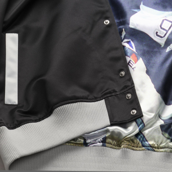 Los Angeles Kings pánská bunda NHL Wayne Gretzky #99 Player Lightweight Satin Jacket