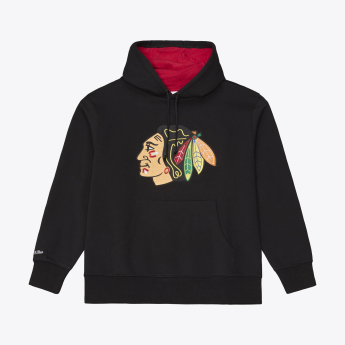Chicago Blackhawks pánská mikina NHL Connor Bedard #98 Player Fleece Hoodie