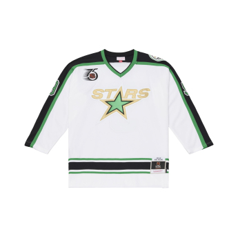 Minnesota North Stars hokejový dres NHL Mike Modano #9 1991 Power Play White Jersey