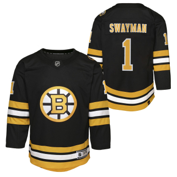 Boston Bruins dětský hokejový dres Jeremy Swayman #1 NHL Premier Home/Team