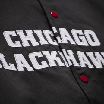 Chicago Blackhawks pánská bunda NHL Connor Bedard #98 Player Lightweight Satin Jacket