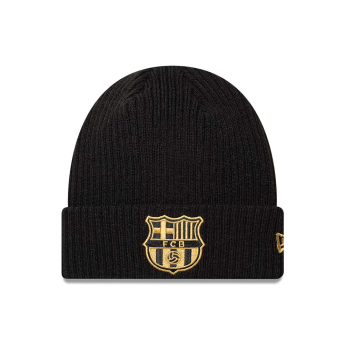 FC Barcelona zimní čepice Cuff Knit gold