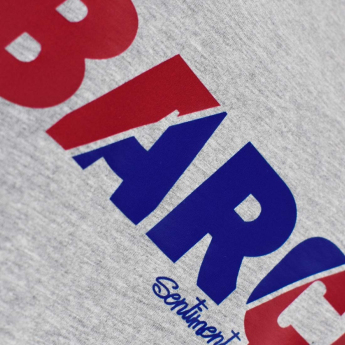 FC Barcelona pánské tričko Sentiment grey