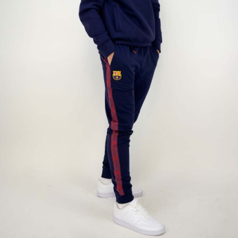 FC Barcelona pánské tepláky Stripe navy
