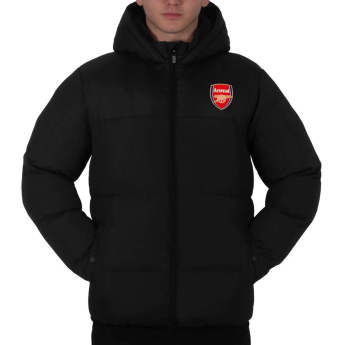 FC Arsenal pánská zimní bunda Quilted black
