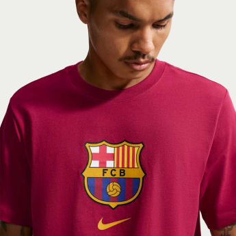 FC Barcelona pánské tričko Club Crest red