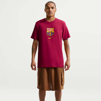 FC Barcelona pánské tričko Club Crest red