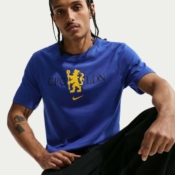 Tričko CHELSEA FC LDN Crest blue