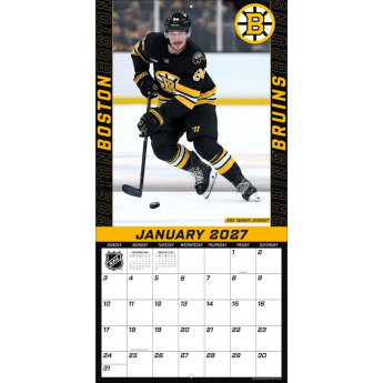 Boston Bruins kalendář NHL 2027 Wall