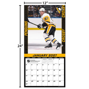 Pittsburgh Penguins kalendář NHL #87 Sidney Crosby 2027