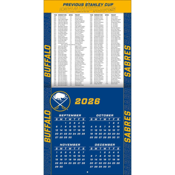 Buffalo Sabres kalendář NHL 2027 Wall