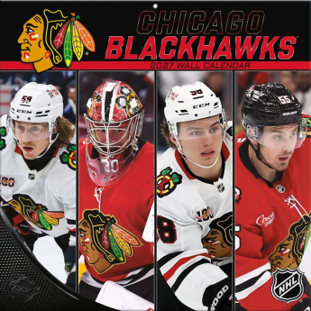 Chicago Blackhawks kalendář NHL 2027 Wall