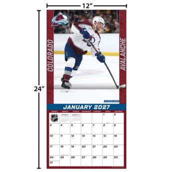Colorado Avalanche kalendář NHL 2027 Wall