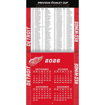 Detroit Red Wings kalendář NHL 2027 Wall