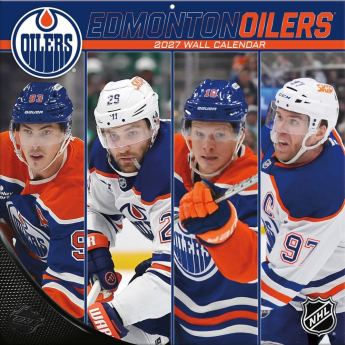 Edmonton Oilers kalendář NHL 2027 Wall
