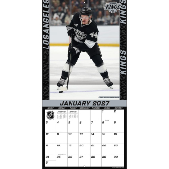 Los Angeles Kings kalendář NHL 2027 Wall