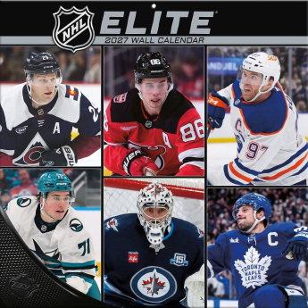 NHL produkty kalendář Elite 2027 Wall