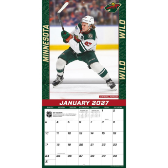 NHL produkty kalendář Elite 2027 Wall