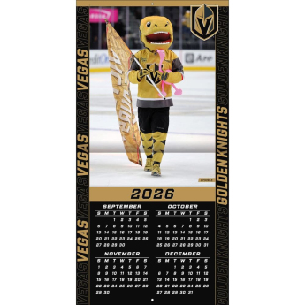 NHL produkty kalendář Mascots 2027 Wall