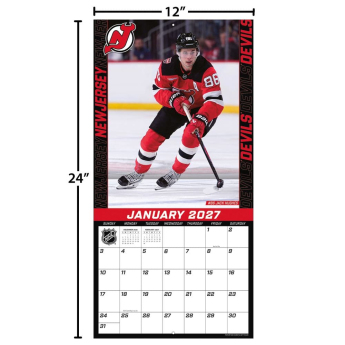 New Jersey Devils kalendář NHL 2027 Wall